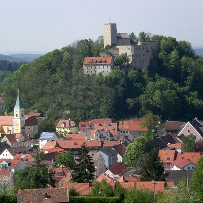 Luftkurort Falkenstein mit Burg