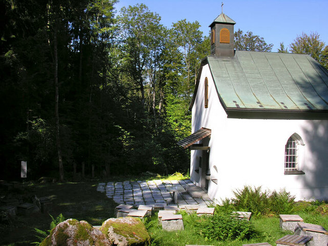 Blick auf die Brudersbrunn-Kapelle