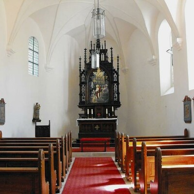 In der Kapelle bei der Burg Falkenstein können Brautpaare kirchlich heiraten 