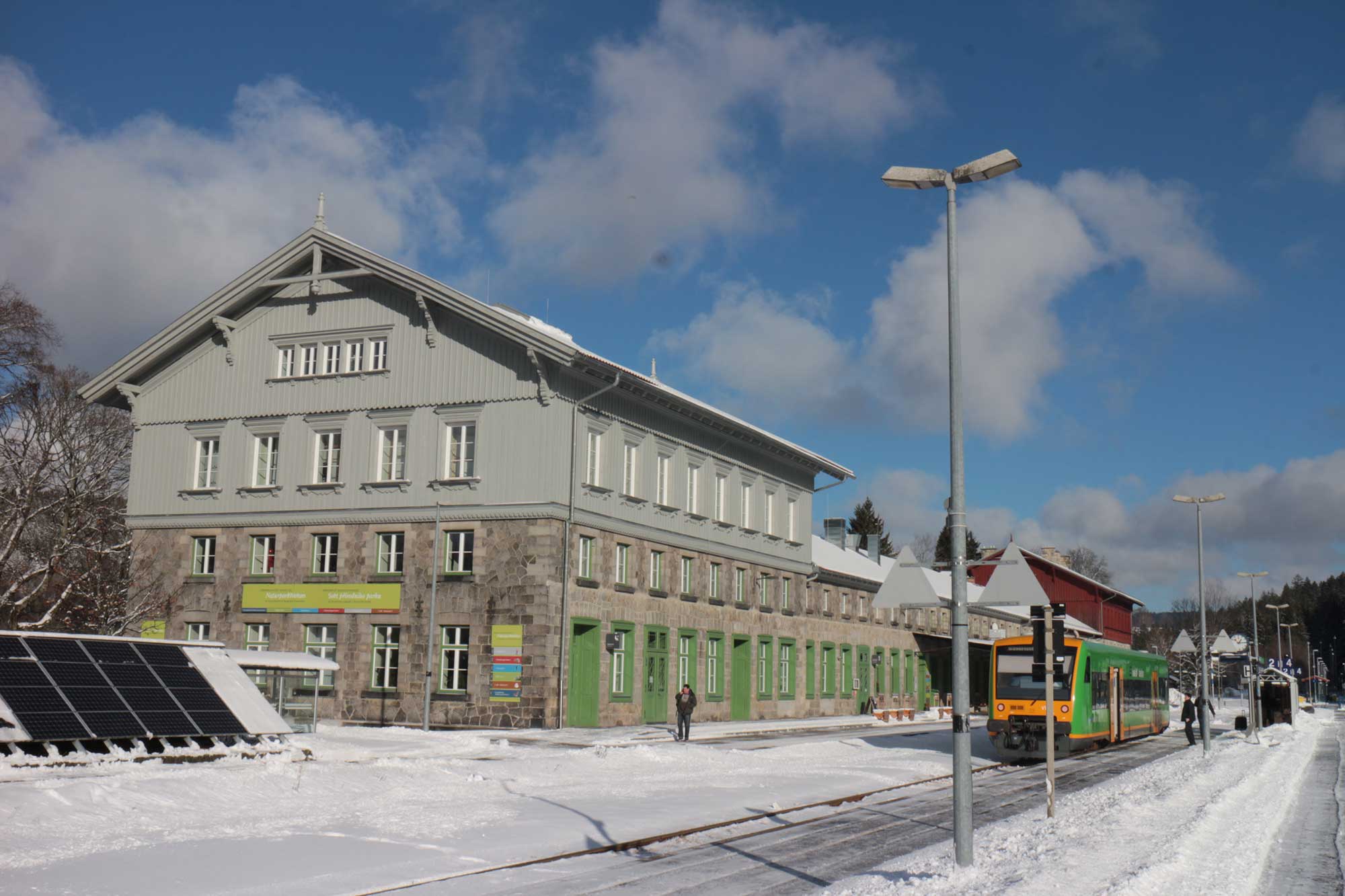 Die NaturparkWelten im Grenzbahnhof sind ab 25.12.2022 wieder täglich geöffnet.