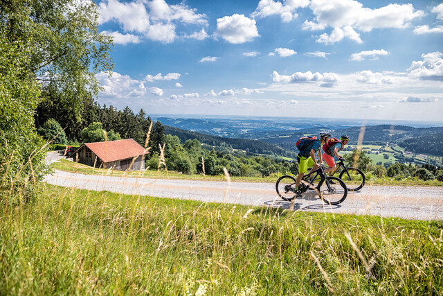 Mountainbiken auf der Trans Bayerwald