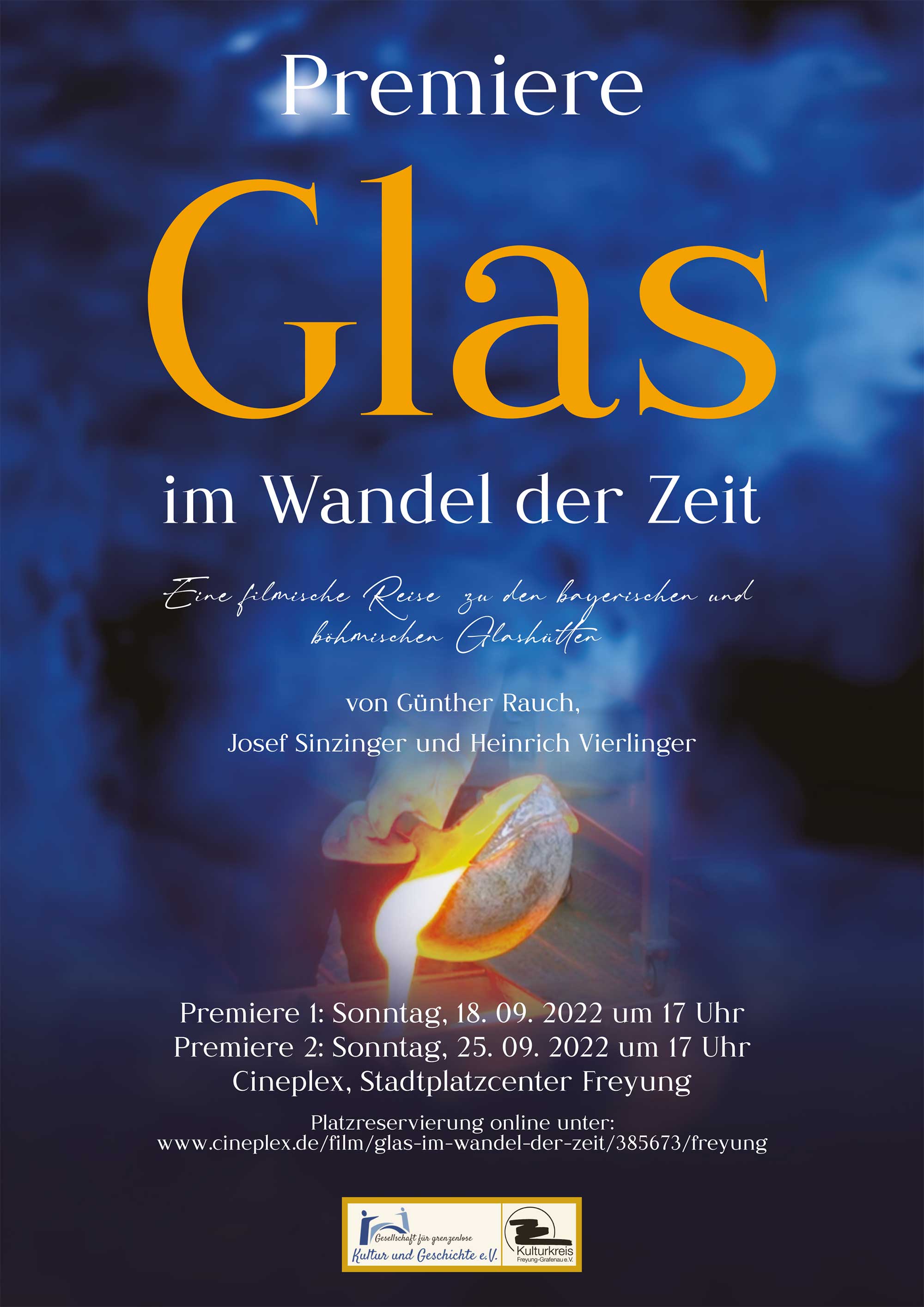 Filmpremiere "Glas im Wandel der Zeit" im September 2022